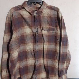 Patagonia Worn Wear Men's LS Fjord Flannel Shirt 54020 Size XL